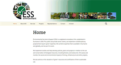 Desktop Screenshot of ess-environment.com